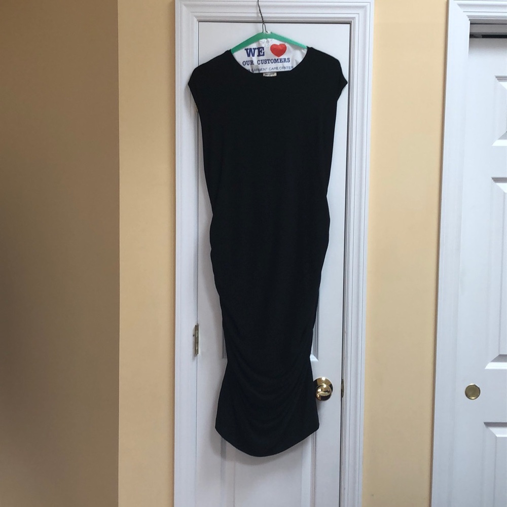 Black cocktail dress